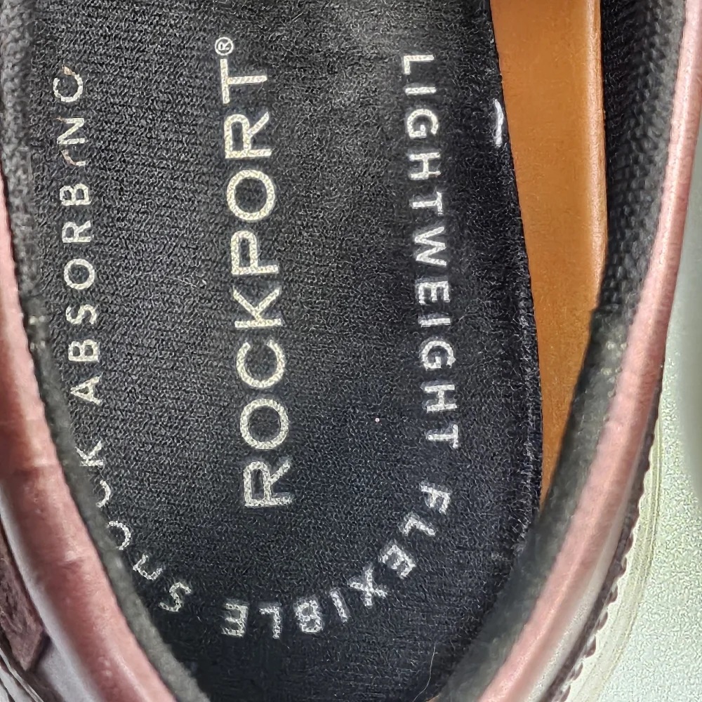 Rockport Kessler Wingtip Oxford Shoes CH5310 Leather Dark‎ Cherry Men 11.5M